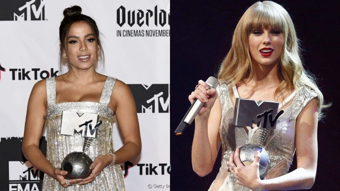 Com Anitta, Taylor Swift e mais, confira os indicados para o MTV EMA 2022