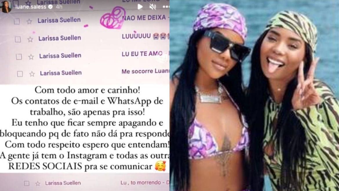 Irmã de Ludmilla revela perseguição de fãs da cantora com ela em e-mails / Reprodução: Instagram